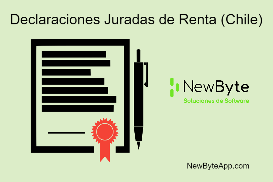 ¿Qué son las declaraciones juradas de renta en Chile?